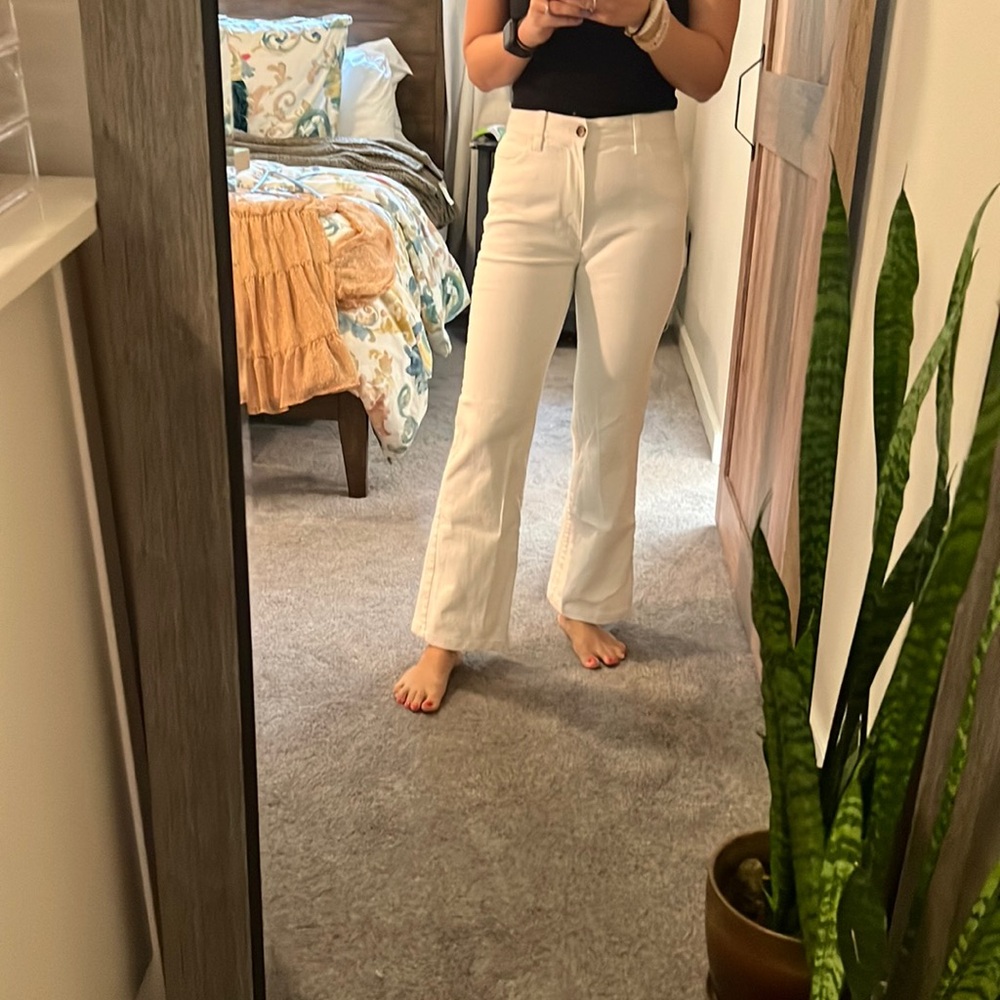 Ann Taylor | High Rise Flare Sz 2
